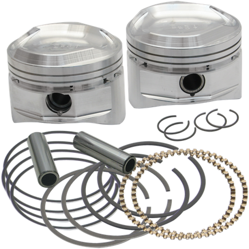 S&S Cycle 84-99 BT HSF 3-5/8in Piston Set - .020in Piston Sets - Powersports S&S Cycle