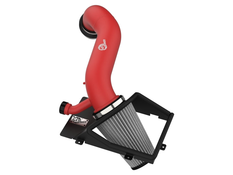 aFe Rapid 15-21 VW GTI L4 2.0L Induction Red Edition Cold Air Intake System w/ Pro DRY S Filter Cold Air Intakes aFe