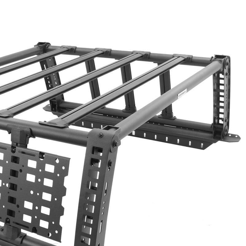 Go Rhino 15-22 Chevrolet/GMC Colorado/Canyon XRS Overland Xtreme Rack Blk - Box 1 (Req. 5951000T-02) Truck Bed Rack Go Rhino