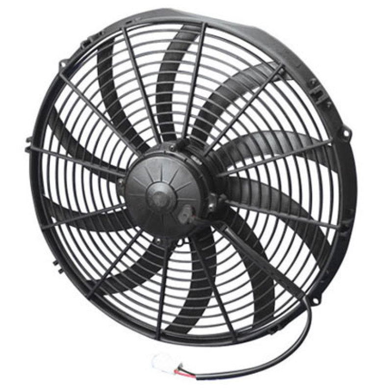 SPAL 1959 CFM 16in High Performance Fan - Push/Curved (VA18-AP71/LL-42S) Fans & Shrouds SPAL