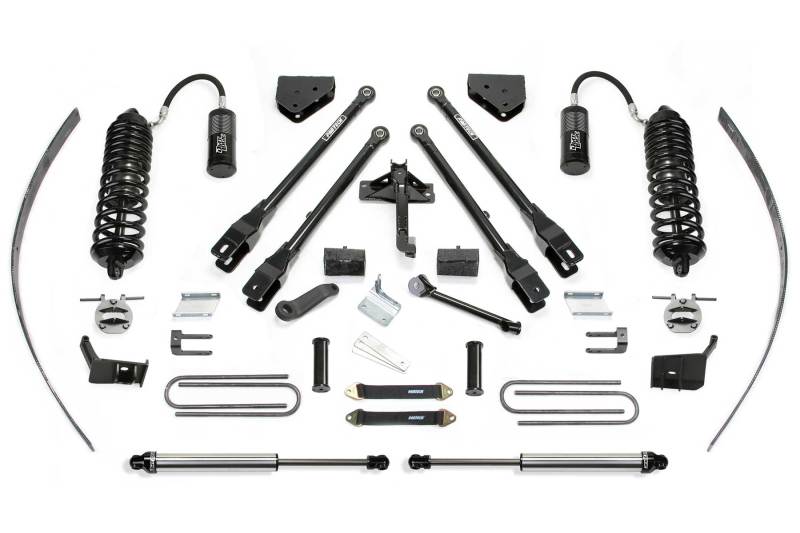 Fabtech 11-16 Ford F250 4WD w/o Factory Overload 8in 4Link Sys w/4.0 R/R & 2.25 Lift Kits Fabtech