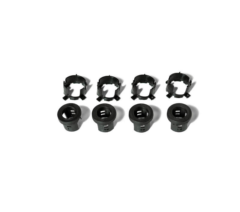 DV8 Offroad Jeep/Dodge/RAM Front Bezel & Rear Clip Replacement Kit for MOPAR Sensors - Set of 4 Dash & Interior Trim DV8 Offroad