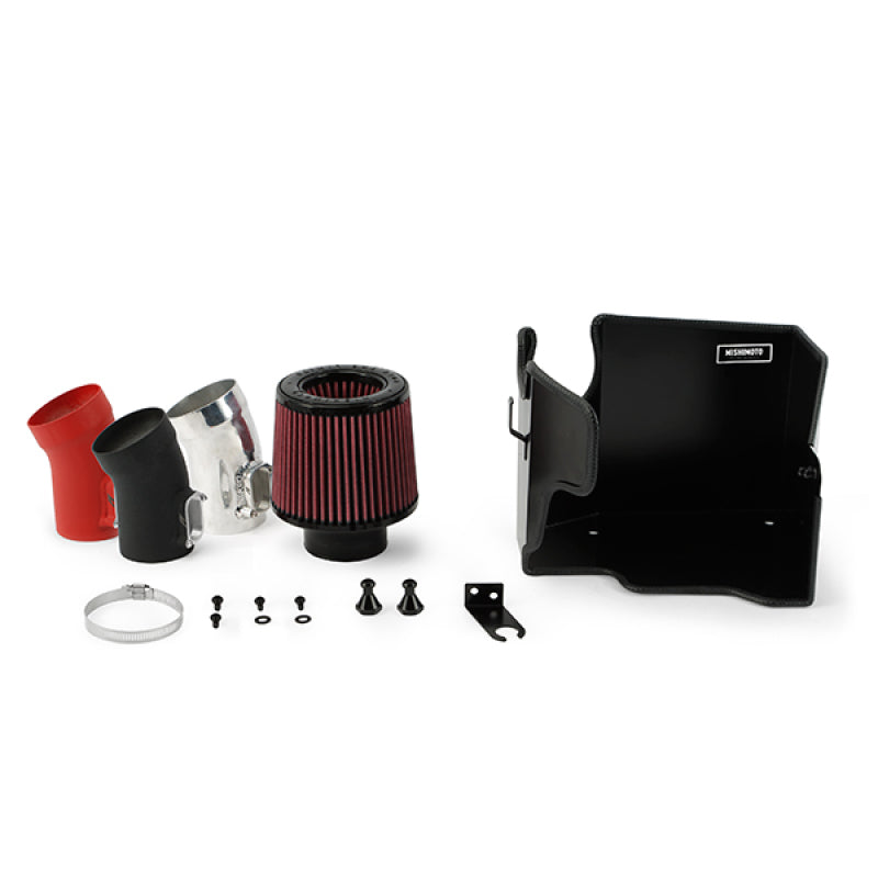 Mishimoto 14-16 Mini Cooper S 2.0L Performance Air Intake Kit - Wrinkle Red Cold Air Intakes Mishimoto