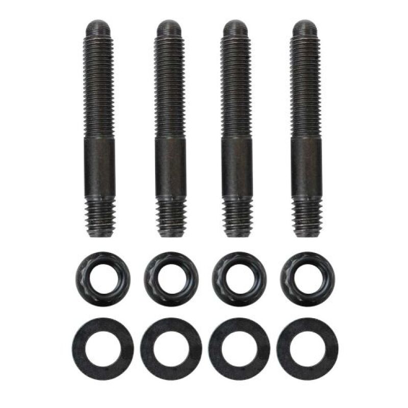Moroso 5/16in-24 x 2.0in Long 12-Point Nuts Carburetor Stud Kit Fittings Moroso