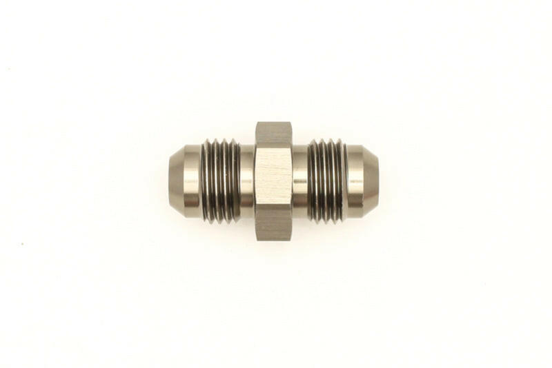 DeatschWerks 6AN Male Flare to 6AN Male Flare Coupler Fittings DeatschWerks