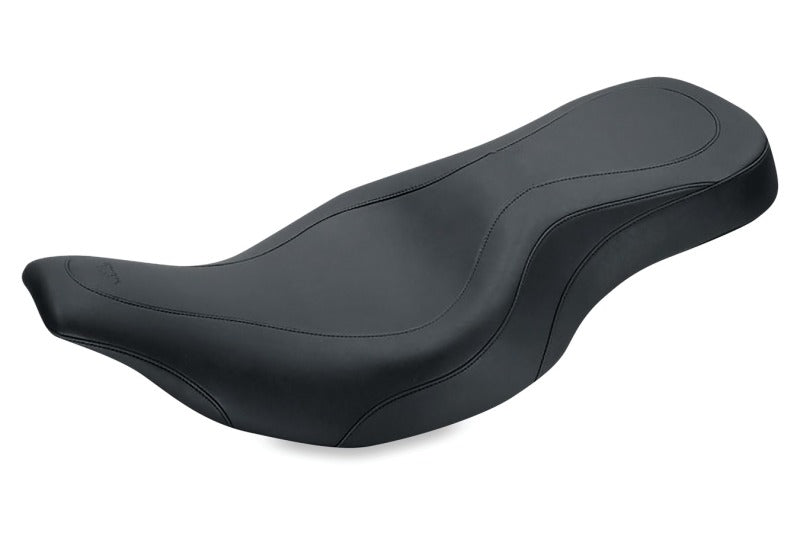 Mustang 97-07 Harley Electra Glide, Rd Glide Wide Tripper 1PC Seat - Black One-Piece Motorcycle Seats Mustang Motorcycle