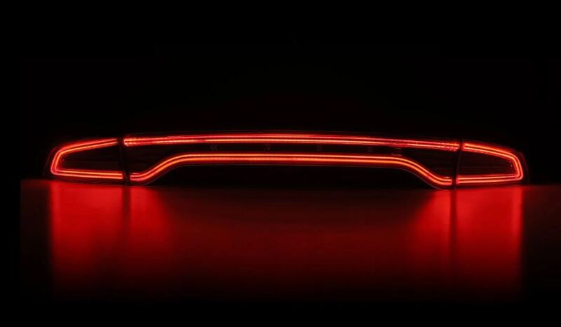 AlphaRex 15-23 Dodge Charger NOVA-Series Prismatic LED Tail Lights Smoke Tail Lights AlphaRex