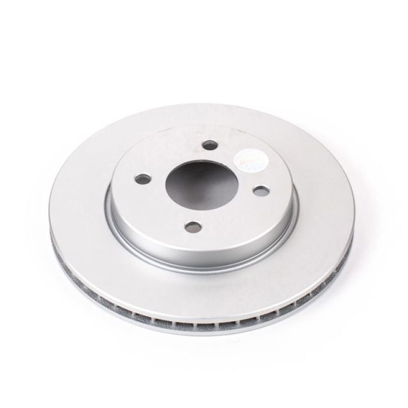 Power Stop 12-18 Nissan Versa Front Evolution Geomet Coated Rotor Brake Rotors - OE - Cryo PowerStop