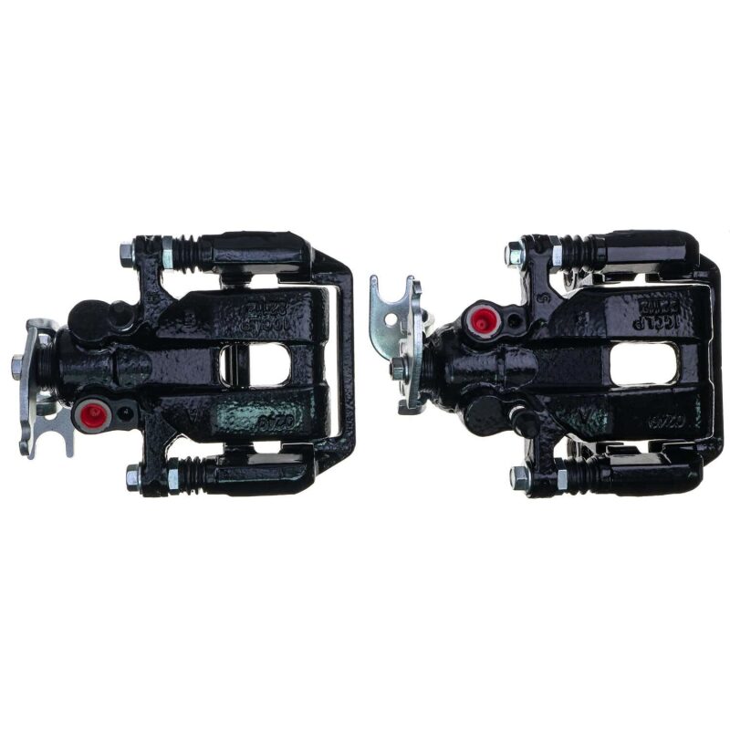 Power Stop 09-14 Acura TSX Rear Black Caliper - Pair w/Bracket Brake Calipers - Perf PowerStop