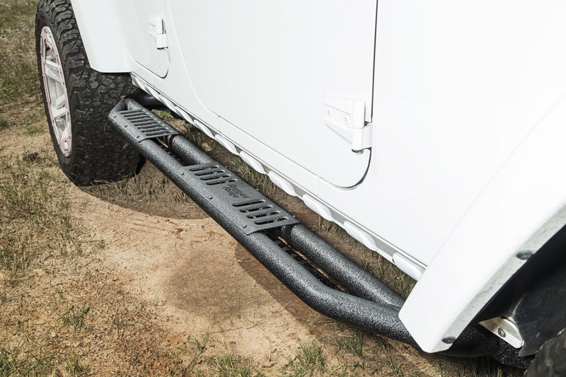 Rugged Ridge RRC Side Armor Guard Plates 07-18 Jeep Wrangler JKU Body Armor & Rock Rails Rugged Ridge