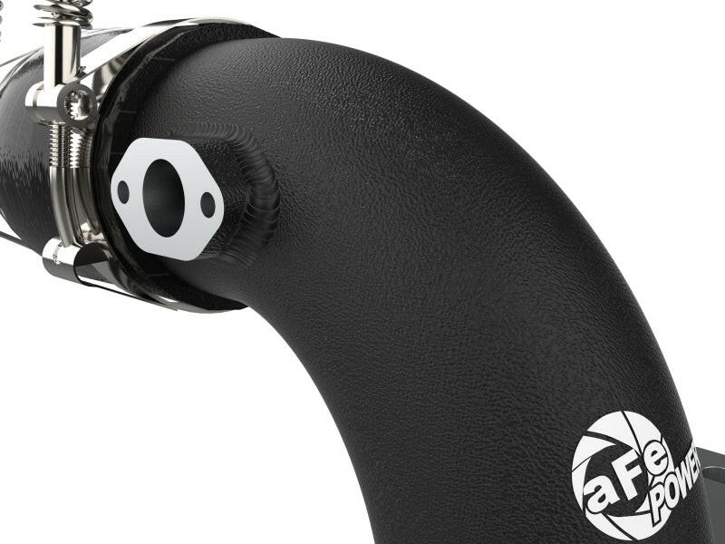 aFe Kia Stinger 18-22 V6-3.3L (tt) BladeRunner Cold Charge Pipe- Black Intercoolers aFe