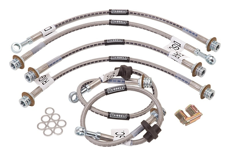 Russell Performance 2008 Toyota Landcruiser (200 Series) Brake Line Kit Brake Line Kits Russell