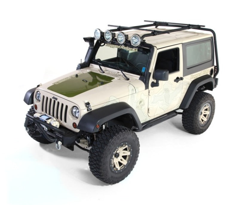 Rugged Ridge Roof Rack 07-18 Jeep 2-Door Jeep Wrangler Roof Rack Rugged Ridge