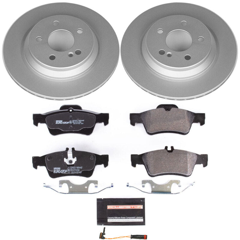 Power Stop 03-06 Mercedes-Benz S500 Rear Euro-Stop Brake Kit Brake Kits - OE PowerStop