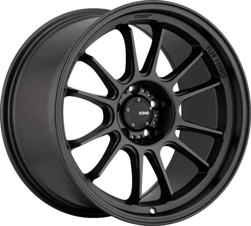 Konig Hypergram 18x12 5x114.3 ET20 Matte Black Wheel Wheels - Cast Konig
