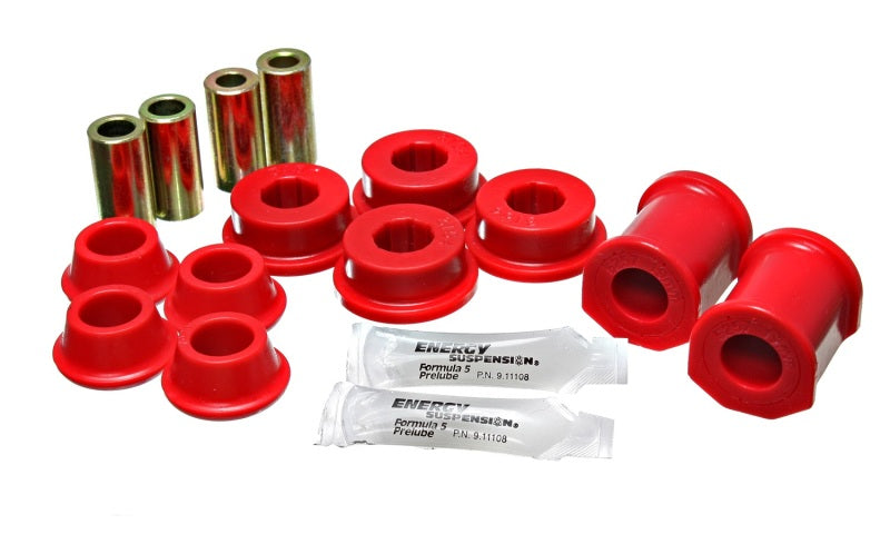 Energy Suspension 71-7/73 VW Super Beetle (Cast) Red Front Control Arm Bushing Set Bushing Kits Energy Suspension