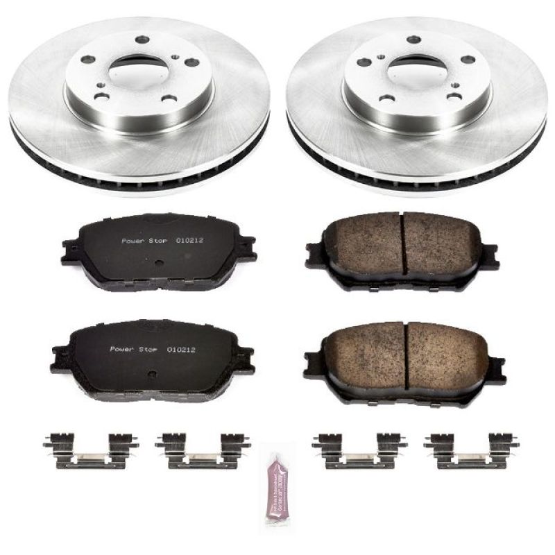 Power Stop 02-06 Toyota Camry Front Autospecialty Brake Kit Brake Kits - OE PowerStop