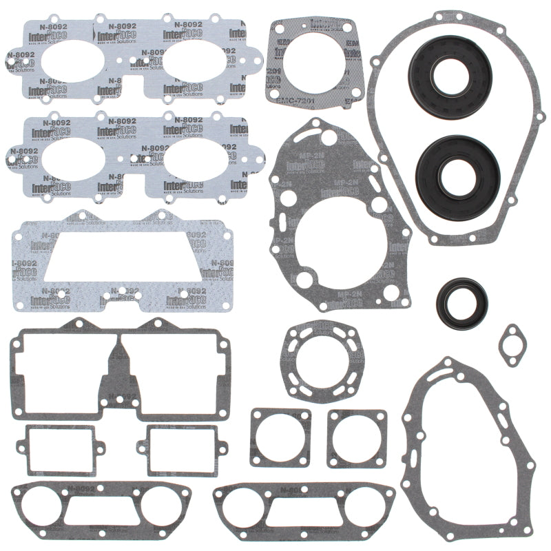Vertex Case Gasket Kit with Oil Seals Engine Hardware Vertex Pistons