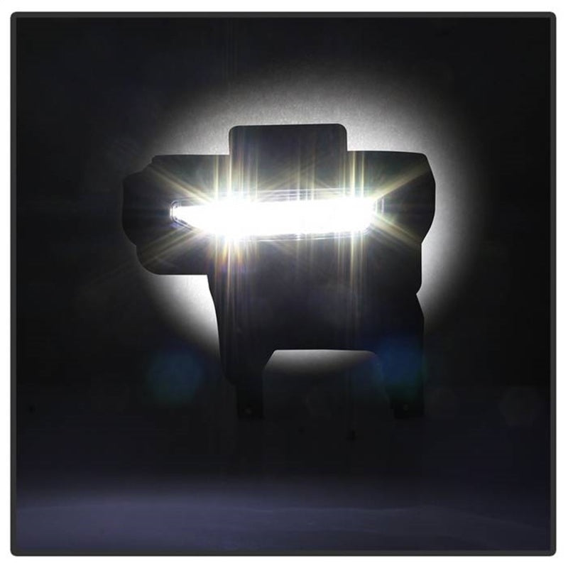 Spyder 16-18 GMC Sierra 1500 OEM Style Full LED Fog Light w/Switch - Clear (FL-GS2016-LED-C) Fog Lights SPYDER