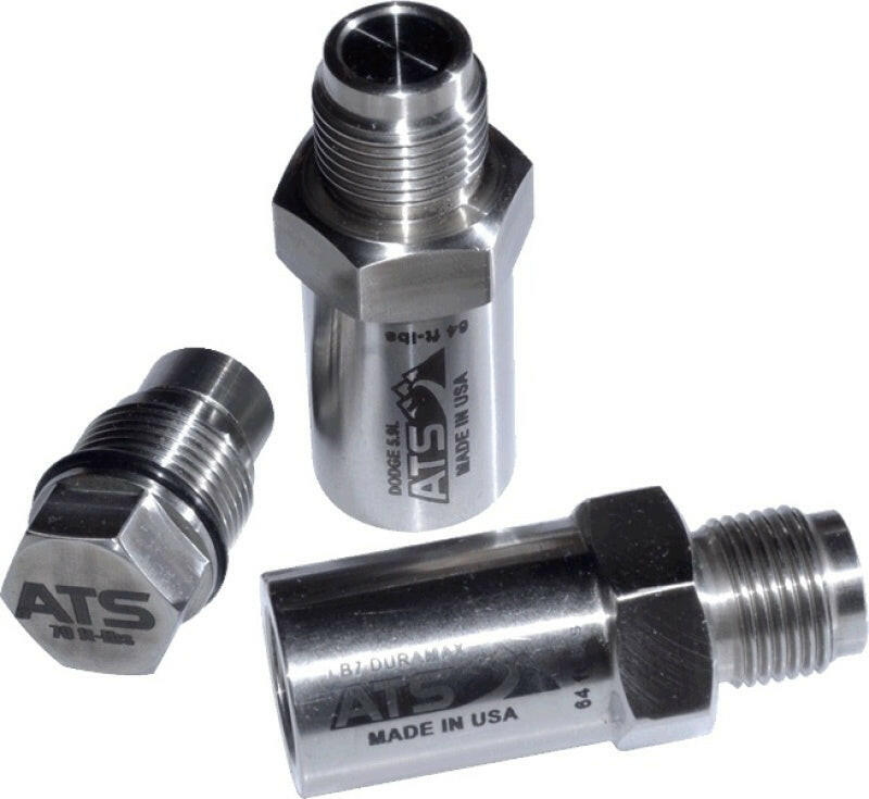 ATS Diesel 2007.5+ Dodge 6.7L Fuel Rail Pressure Plug Fuel Pressure Regulators ATS Diesel