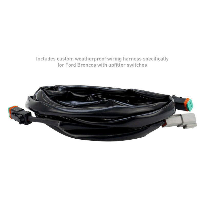 Borne Off-Road 21+ Bronco Light Pods 2pc Ditch 3x3 Spot Upfit Light Bars & Cubes Borne Off-Road