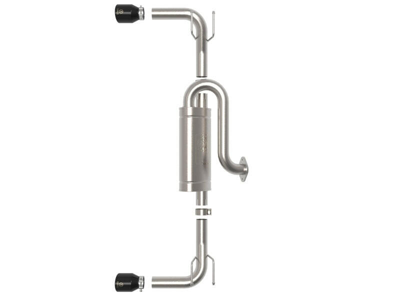 aFe 19-22 Mazda 3 L4 2.5L Takeda 3in to 2-1/2in 304 Stainless Steel Axle-Back Exhaust w/ Black Tip Axle Back aFe