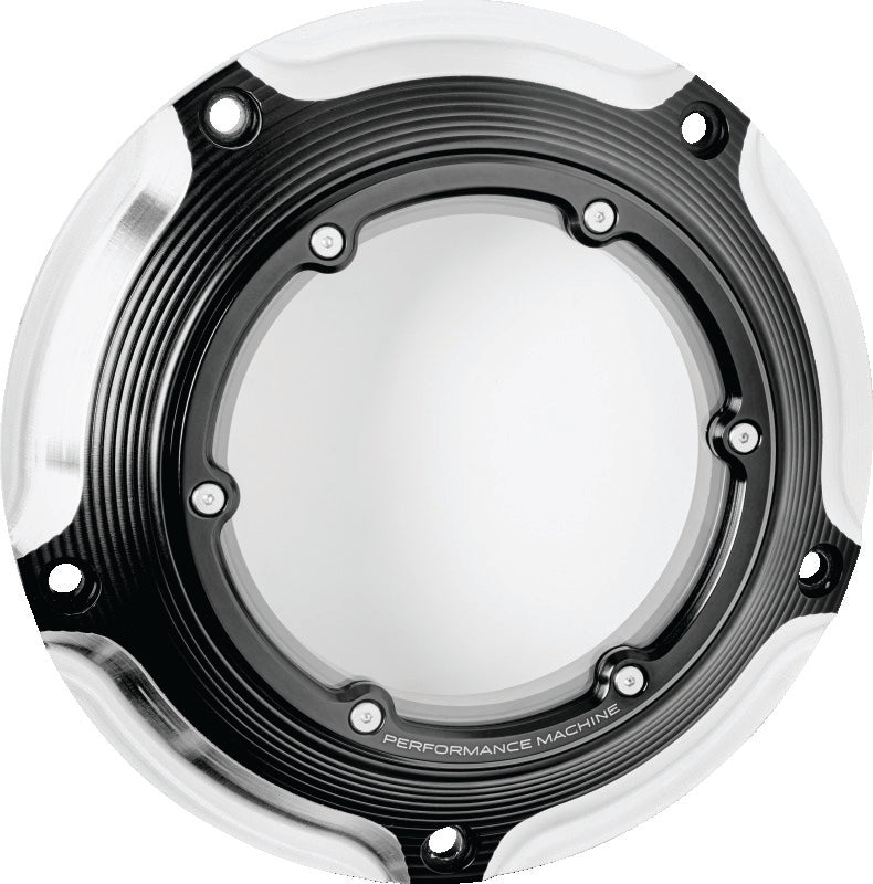 Performance Machine Vision Derby Cover (Bezel) - Contrast Cut Engine Covers Performance Machine