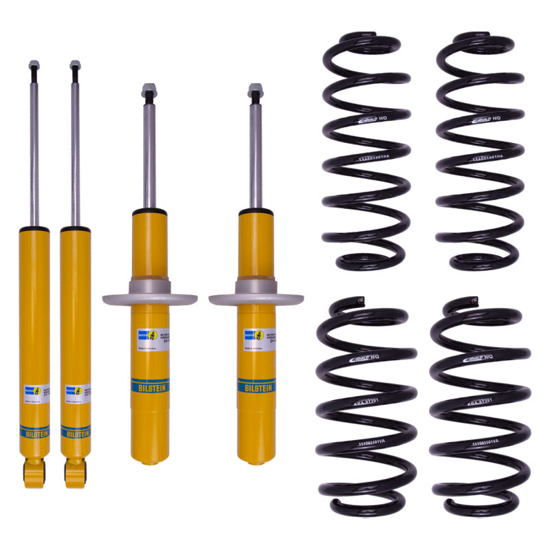 Bilstein B12 2008 Audi A5 Base Front and Rear Suspension Kit Shock & Spring Kits Bilstein
