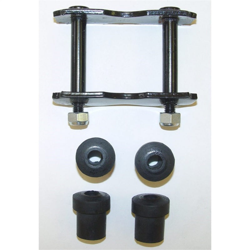 Omix Front Spring Shackle Kit 76-86 Jeep CJ Models Leaf Springs & Accessories OMIX