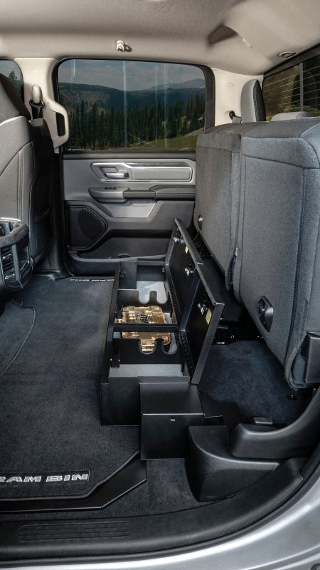 Tuffy Underseat Lockbox W/ Key Lock For Ram Trucks Crew Cab Cargo Boxes & Bags Tuffy Products