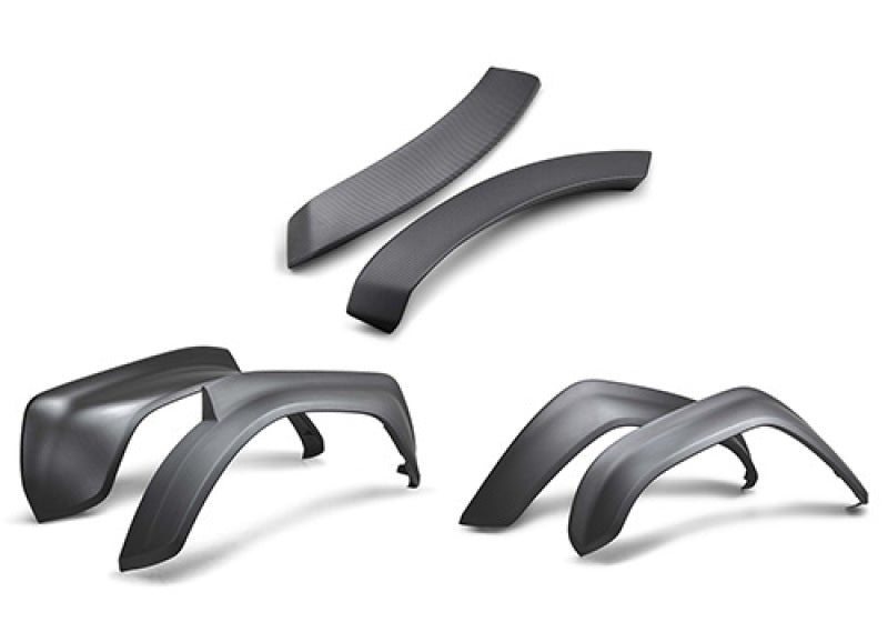 Ford Racing 22-24 Bronco Raptor Carbon Fiber Fender Flare Set - Matte Spoilers Ford Racing
