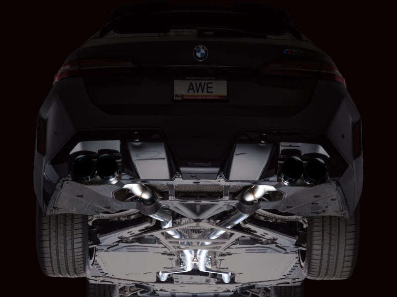 AWE Tuning BMW G90/G99 M5 Touring Edition Cat-Back Exhaust - Diamond Black Tips Catback AWE Tuning