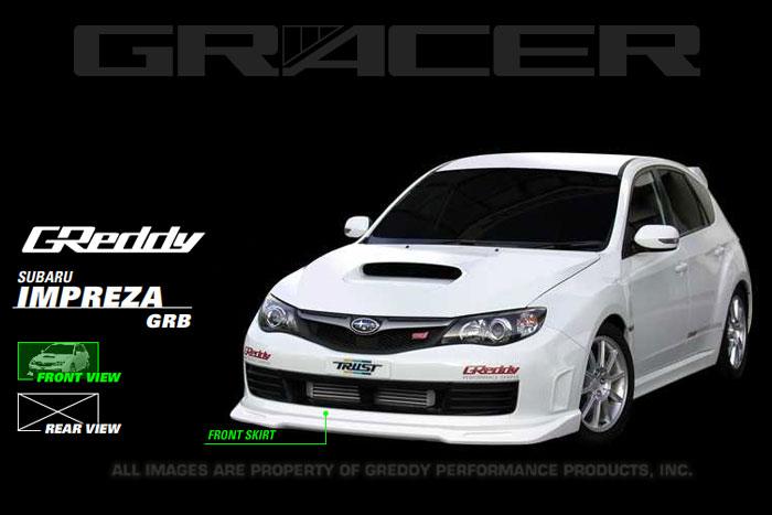 GReddy 08+ WRX & STi Front Lip Spoiler ** Must ask/call to order** Spoilers GReddy