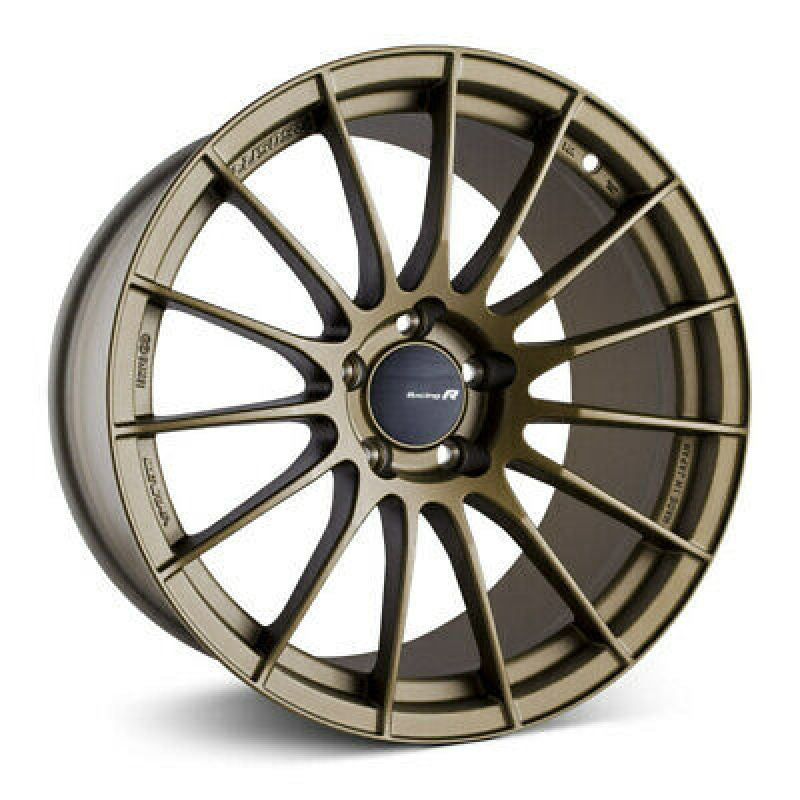 Enkei RS05-RR 18x9 25mm ET 5x112 66.5 Bore Titanium Gold Wheels - Cast Enkei