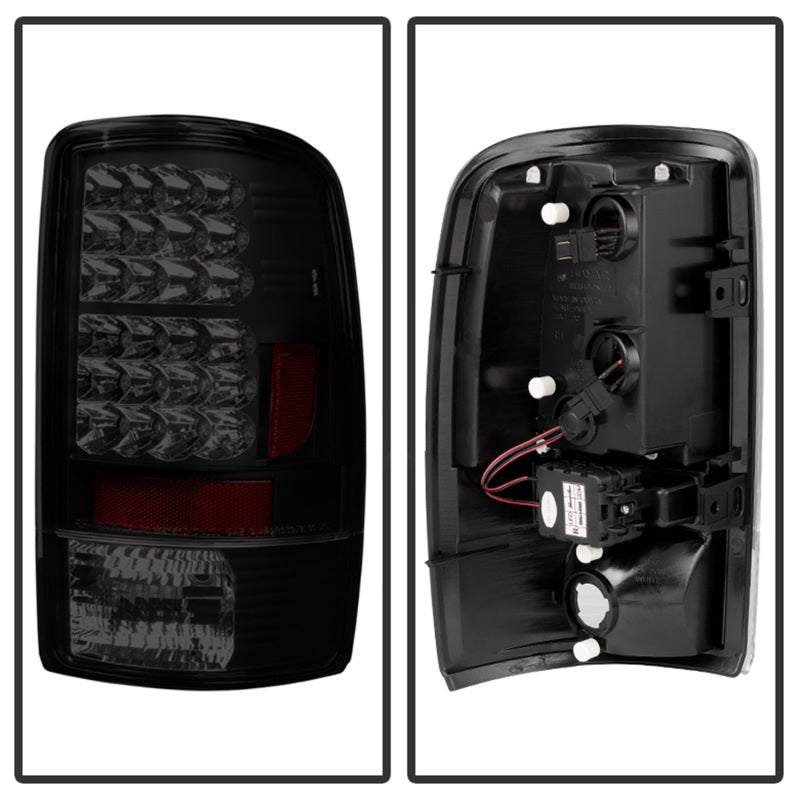 Spyder Chevy Suburban/Tahoe 1500/2500 00-06 LED Tail Lights Black Smoke ALT-YD-CD00-LED-BSM Tail Lights SPYDER