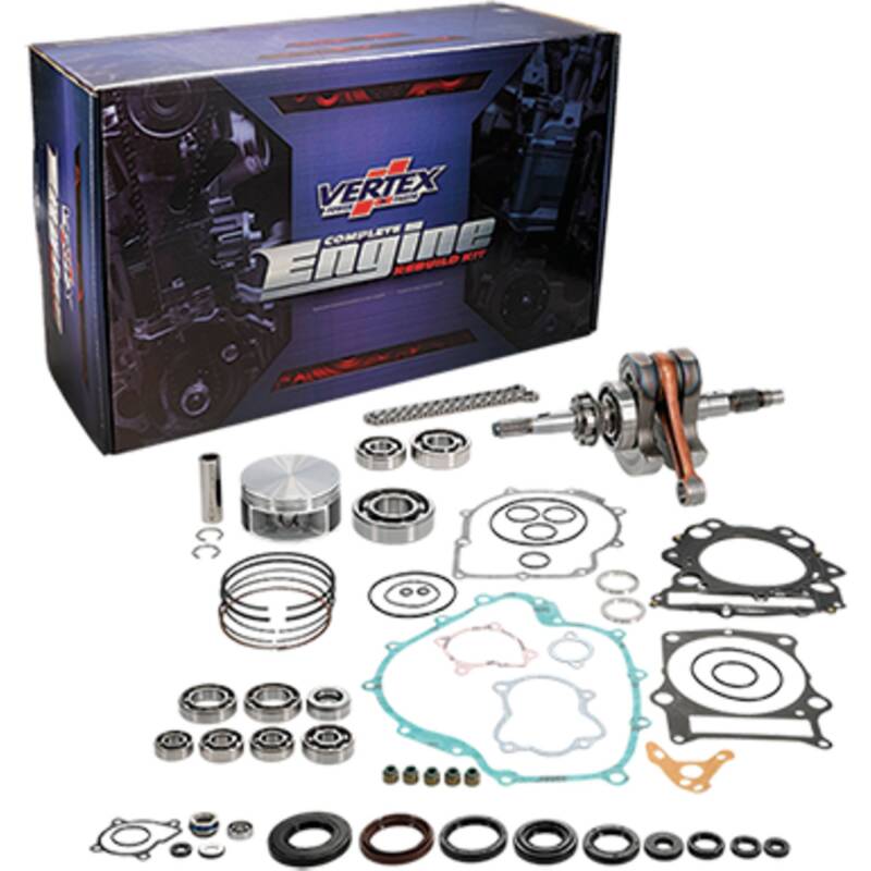 Vertex Pistons 02-08 YFM 660 F Grizzly 4x4/04-07 YXR 660F Rhino Complete Engine Rebuild Kit Gasket Kits Vertex Pistons