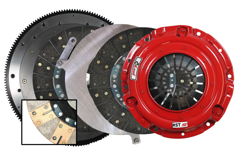 McLeod Racing RST HD Twin w/ Aluminum Flywheel - 05-17 Mustang 4.6/5.0L - 1-1/8 x 26 Spline - 164T Clutch Kits - Multi McLeod Racing