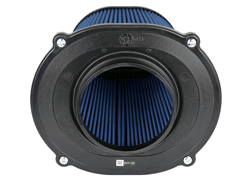 aFe Quantum Pro-5 R Air Filter Inverted Top - 5in Flange x 8in Height - Oiled P5R Cold Air Intakes aFe