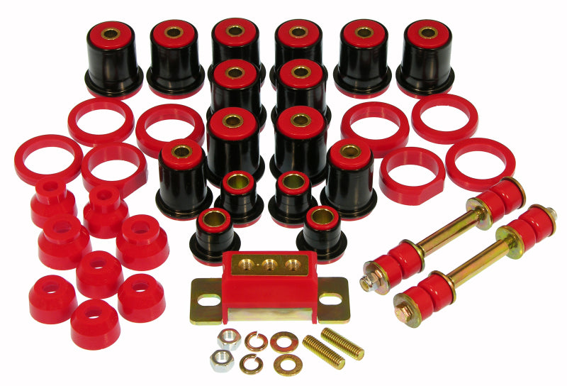 Prothane 66 Pontiac GTO / Le Mans / Tempest Total Kit - Red Bushings - Full Vehicle Kits Prothane
