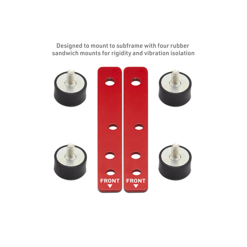 Mishimoto 2024+ Ford Mustang 2.3L EcoBoost Performance Intercooler Kit - Black/Black Intercooler Kits Mishimoto