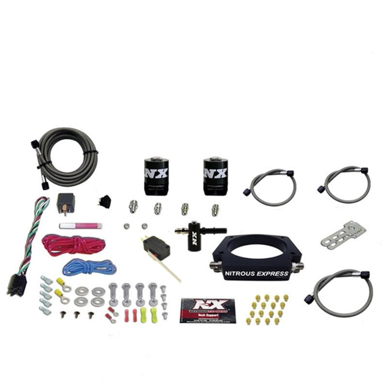 Nitrous Express LT2 C8 Nitrous Plate Kit (50-300HP) w/o Bottle Nitrous Systems Nitrous Express