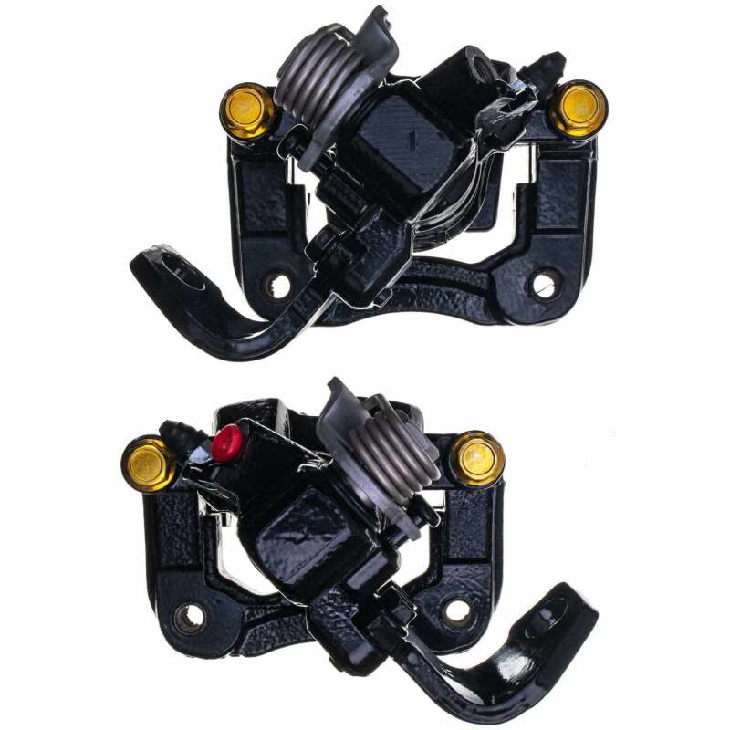 Power Stop 06-11 Acura CSX Rear Black Caliper - Pair w/Bracket Brake Calipers - Perf PowerStop
