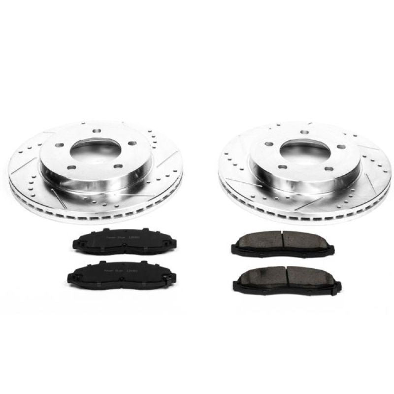 Power Stop 97-03 Ford F-150 Front Z23 Evolution Sport Brake Kit Brake Kits - Performance D&S PowerStop