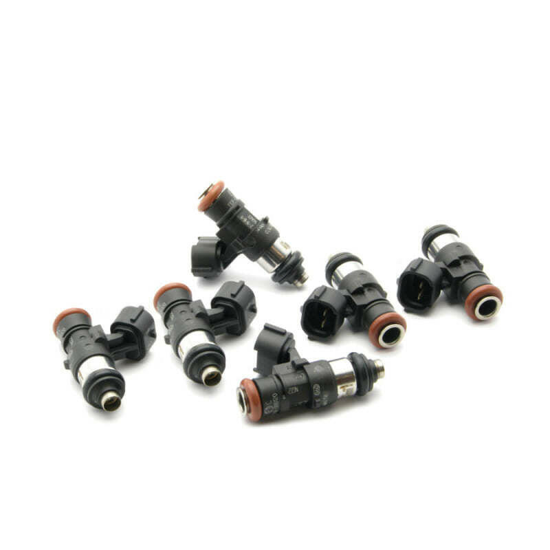 DeatschWerks Bosch EV14 Universal 40mm/14mm Matched Set of 6 Injectors 2400cc/min Fuel Injector Sets - 6Cyl DeatschWerks