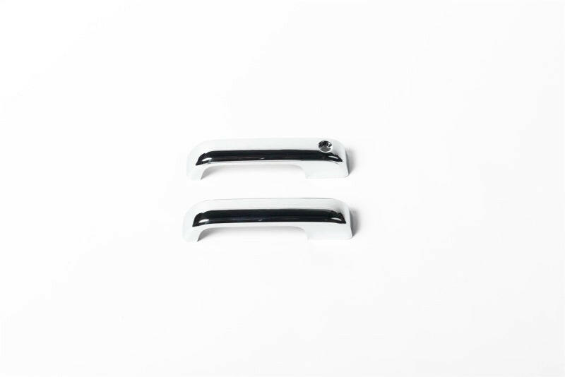 Putco 17-20 Ford SuperDuty - 2 Door w/ Driver Keyhole Door Handle Covers Exterior Trim Putco