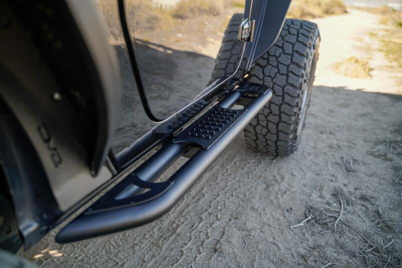 DV8 Offroad 07-18 Jeep Wrangler JK 2 Door Body/Pinch Weld Mounted Side Steps Side Steps DV8 Offroad