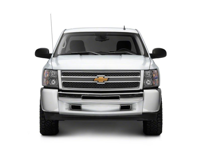 Raxiom 07-13 Chevrolet Silverado 1500 Euro Headlights- Black Housing (Clear Lens) Headlights Raxiom