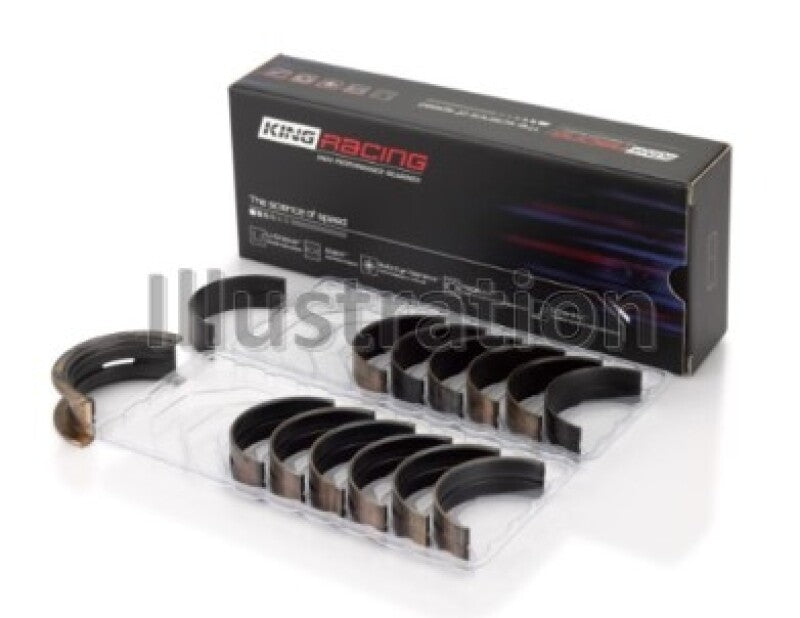 King Engine Bearings Nissan 2.5L RB25DET 24V (Size .025) Performance Main Bearing Set Bearings King Engine Bearings