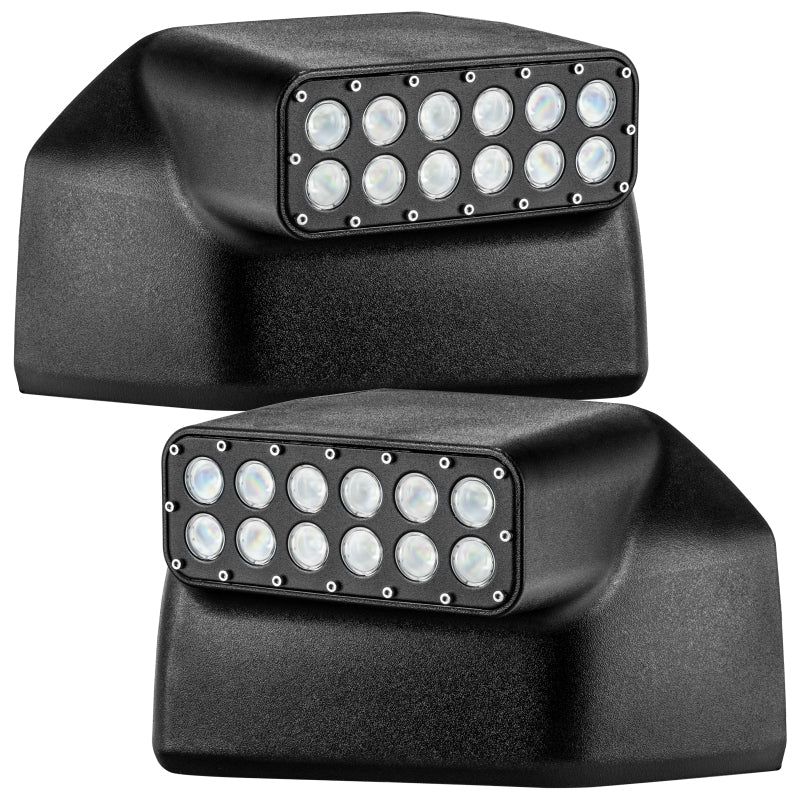Oracle 15-19 Ford F150 Off-Road Mirrors - 6000K Light Bars & Cubes ORACLE Lighting