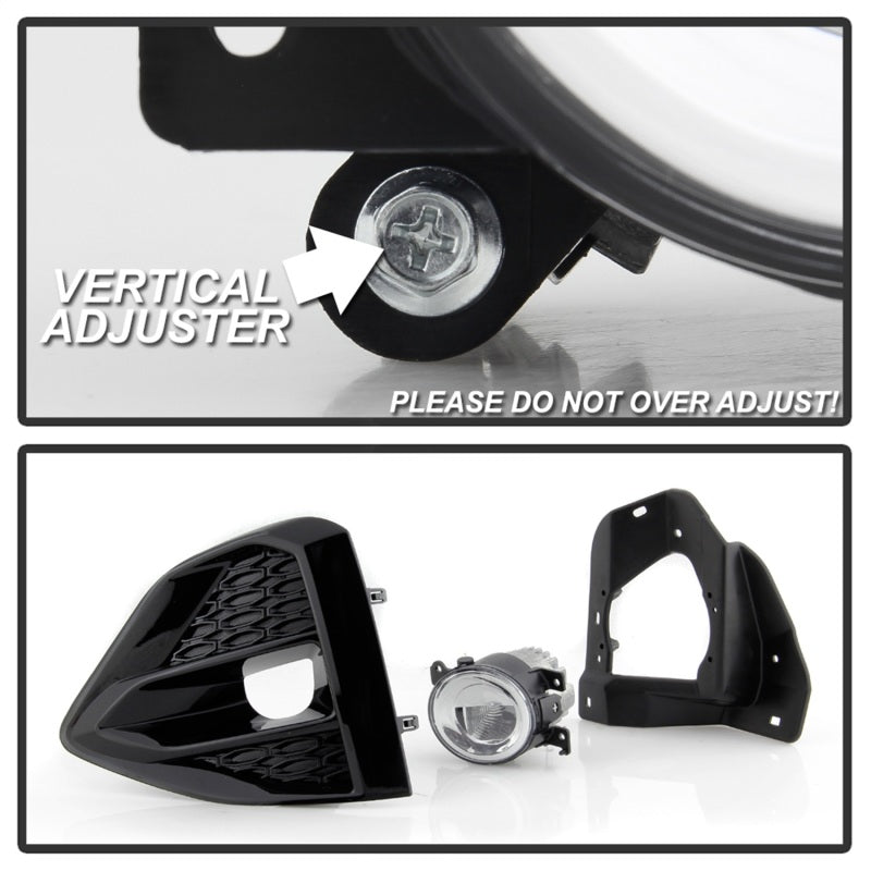 Spyder Nissan Maxima 09-21 OEM Full LED Fog Lights w/Switch Clear FL-NM2019-LED-C Fog Lights SPYDER